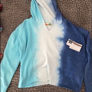 NWT Vintage Havana girls cropped hoodie L 14